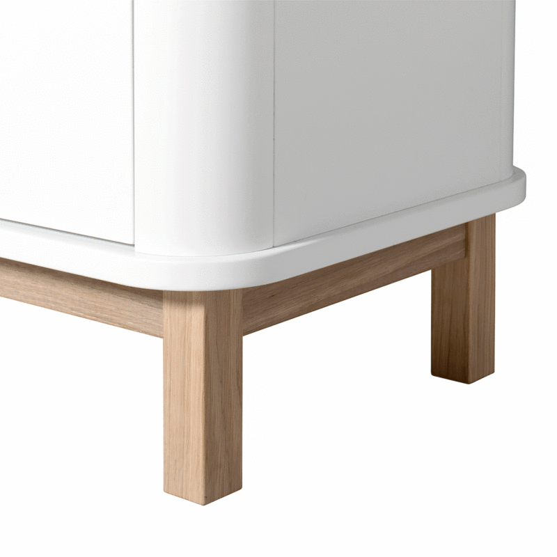 Oliver furniture Multischrank Wood Eiche Sockel