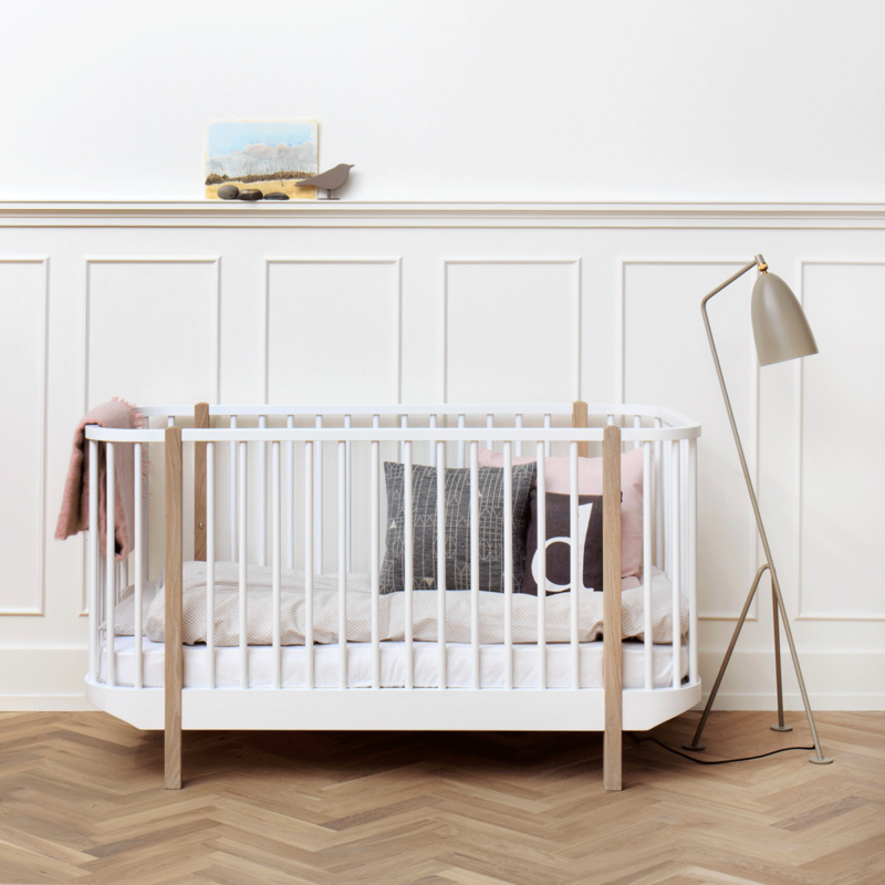 Oliver Furniture Kinder und Babybett Wood Eiche